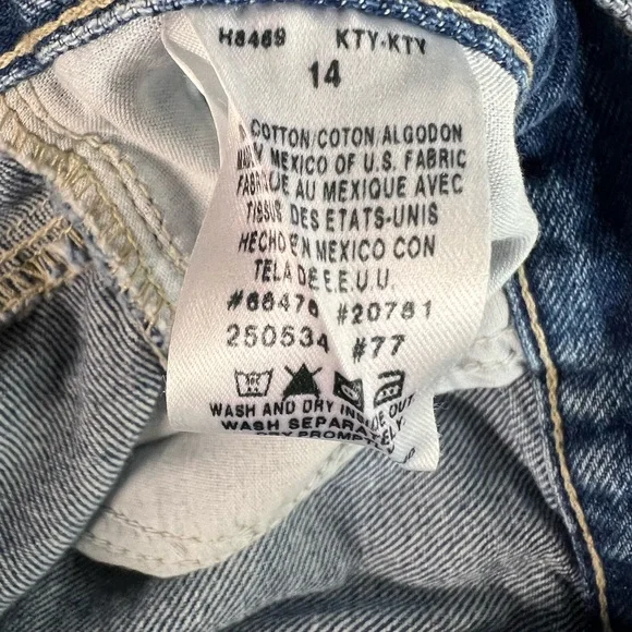 Vintage Tommy Hilfiger Blue Denim Mini Skirt - Picture 5 of 5